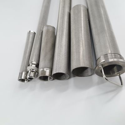 Roestvrij staal 1-300 Micron Gesinterde Draad Mesh Filter