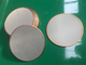 De randen kapselden het Geweven Scherm van Roestvrij staalmesh discs micron grade industry in